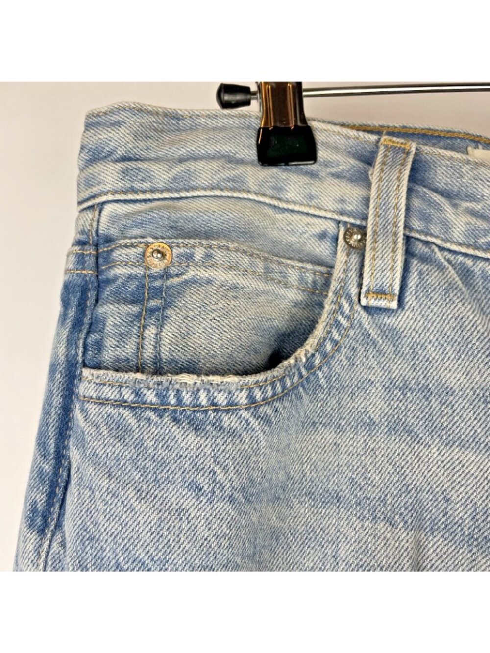 SLVRLAKE London Stella Jeans – Alabama Shake Distressed Denim – Size 27 - Picture 6 of 9